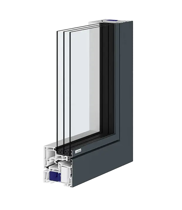 Fenster ACTUAL ALEVO, Schnitt